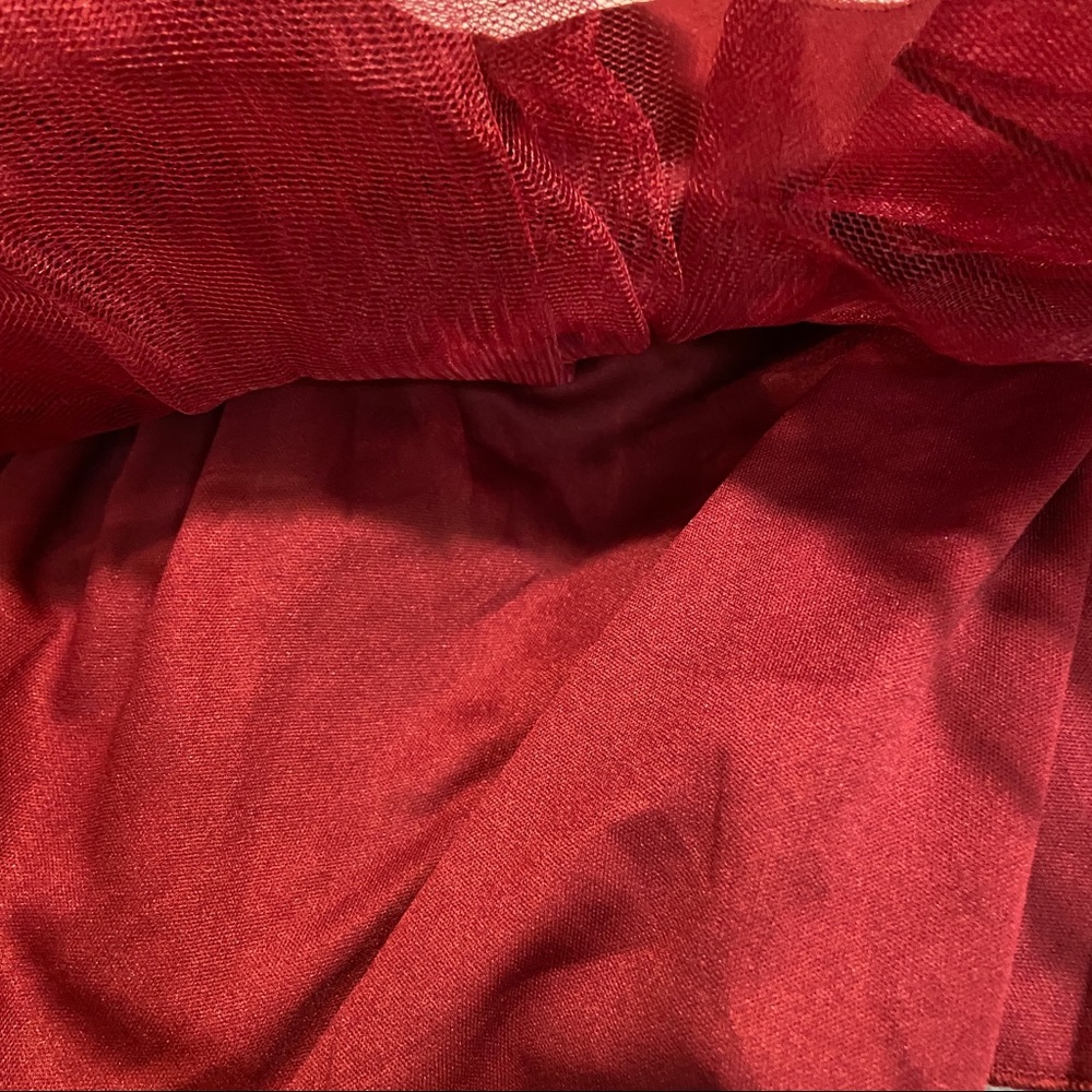 Trixxi Pocket Tulle Skirt Pleated Fit & Flare Cocktail Party Prom Homecoming - Picture 13 of 16